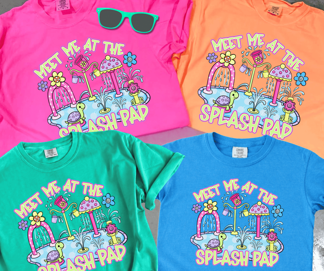 DEAL OF THE DAY - Meet Me at the Splash Pad (Choose your tee color) (FINAL SALE) - Tees - The Red Rival