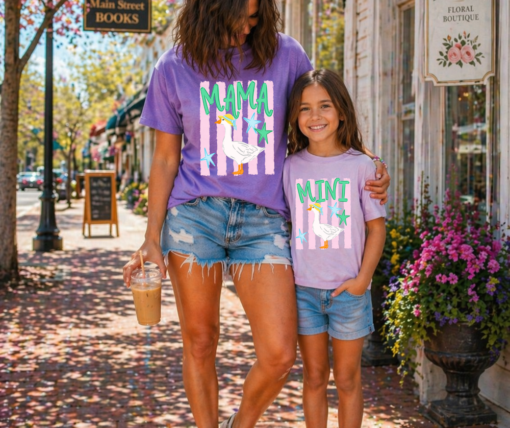 DEAL OF THE DAY - Mini Goose Orchid Tee (FINAL SALE) - Graphic Tee - The Red Rival