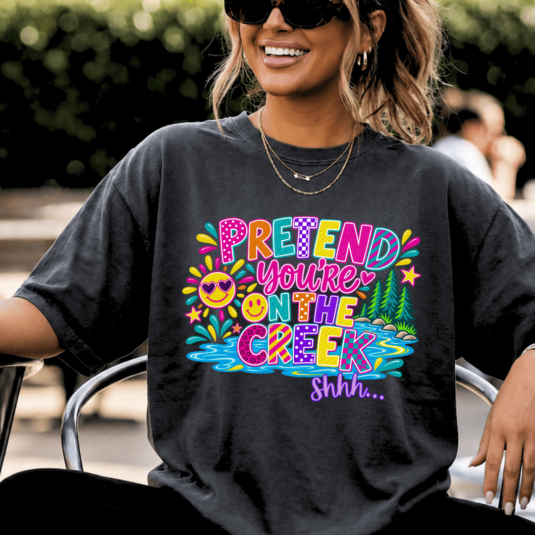 DEAL OF THE DAY - Pretend You're on the Creek Pepper Tee (FINAL SALE) - Tees - The Red Rival