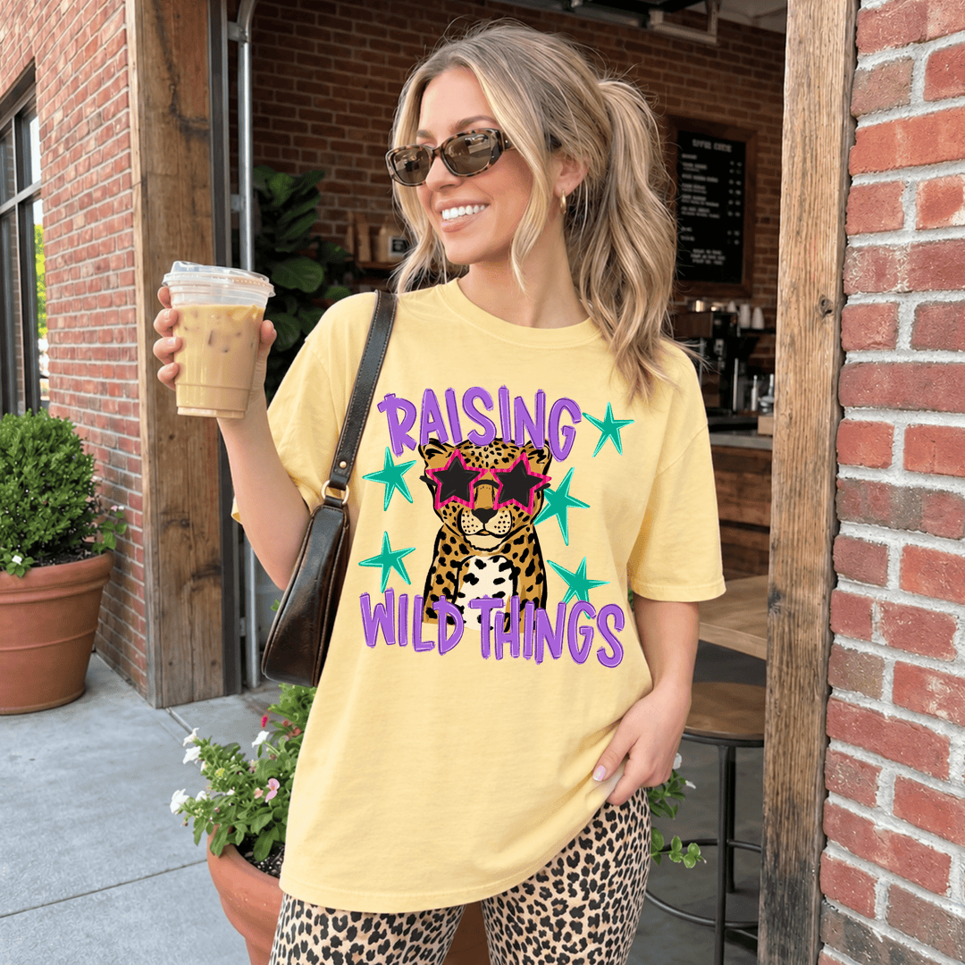 DEAL OF THE DAY - Raising Wild Things Butter Tee (FINAL SALE) - Tees - The Red Rival