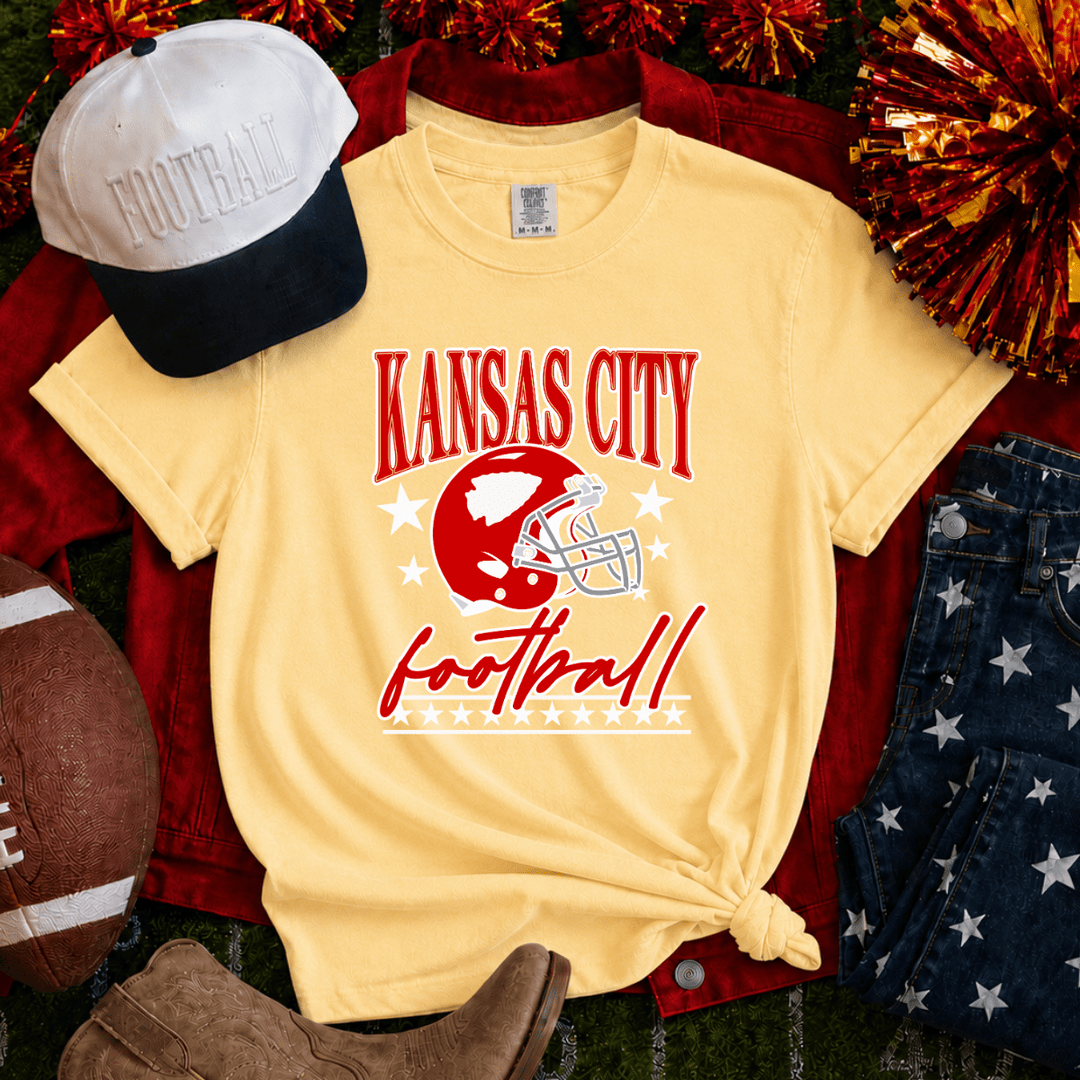 DEAL OF THE DAY - Red Stars Kansas City Football Butter Tee or Sweatshirt - FINAL SALE - Graphic Tee - The Red Rival