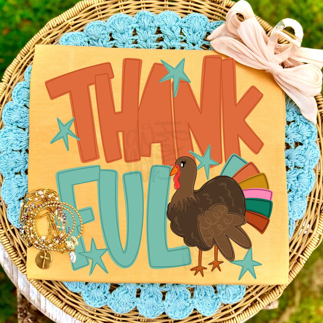 DEAL OF THE DAY - Thankful Turkey Citrus Tee (FINAL SALE) - Tees - The Red Rival
