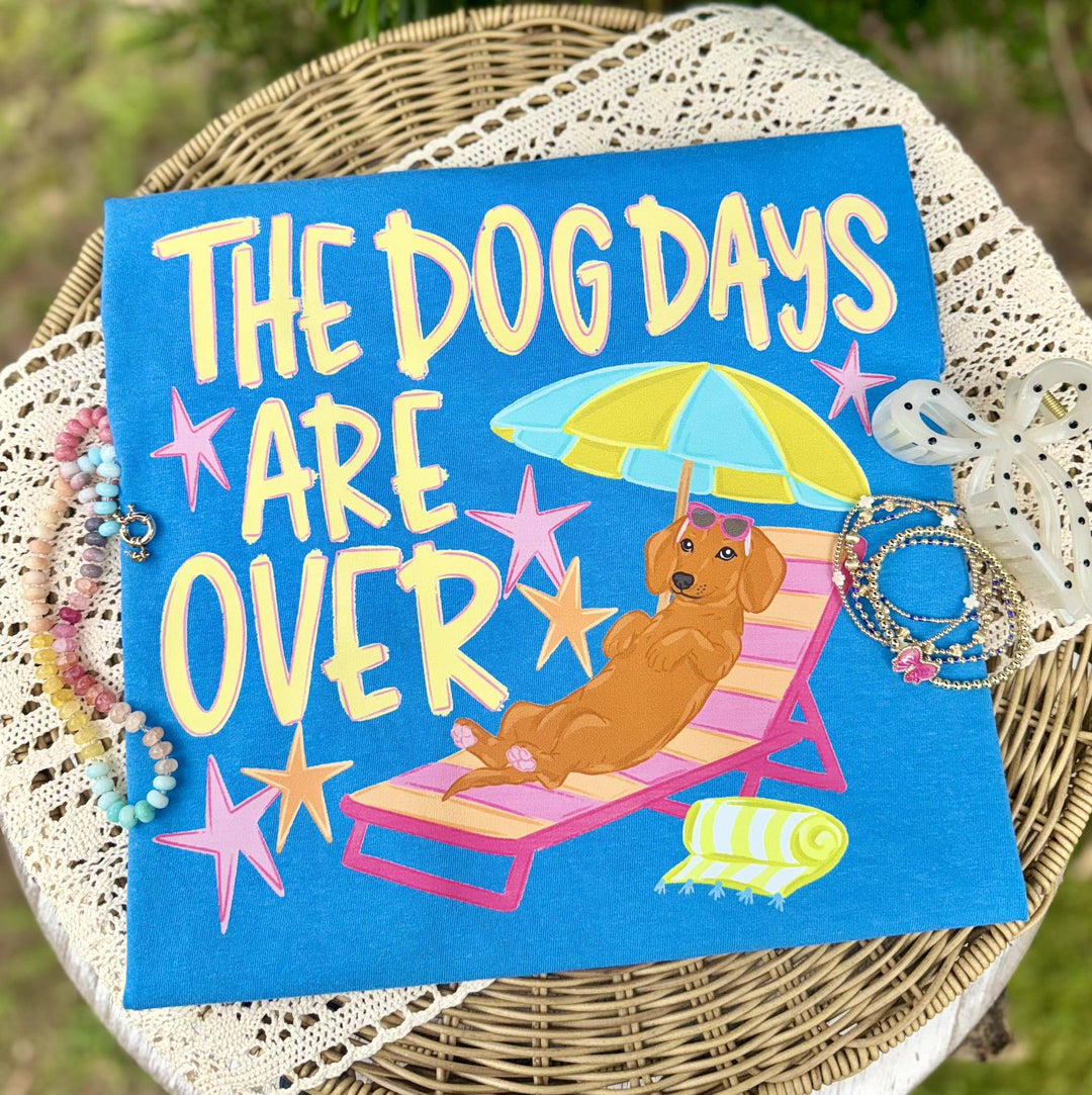 DEAL OF THE DAY - The Dog Days are Over Blue Tee (FINAL SALE) - Tees - The Red Rival