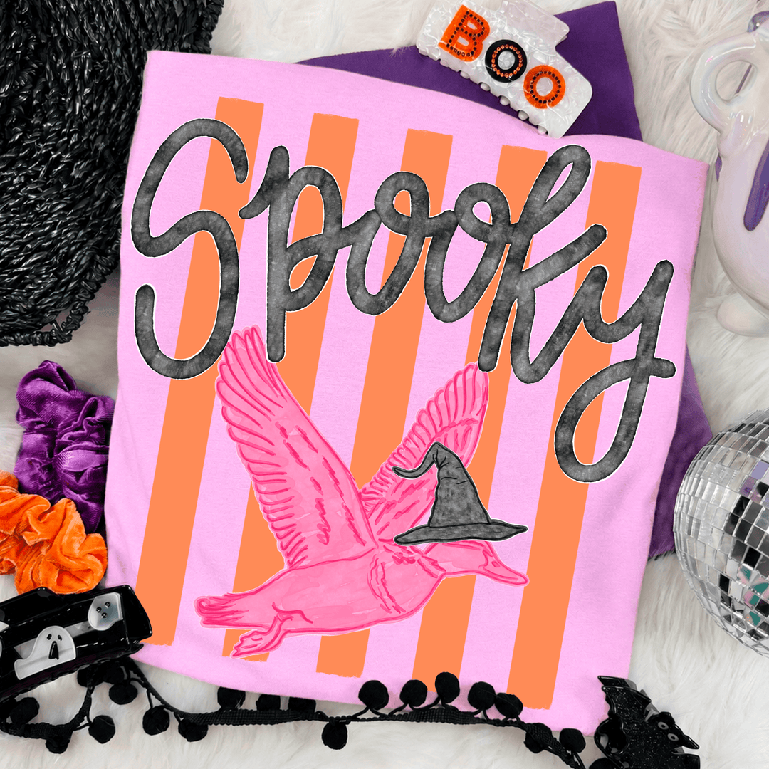 DEAL OF THE DAY - Watercolor Spooky Goose Light Purple Tee (FINAL SALE) - Tees - The Red Rival