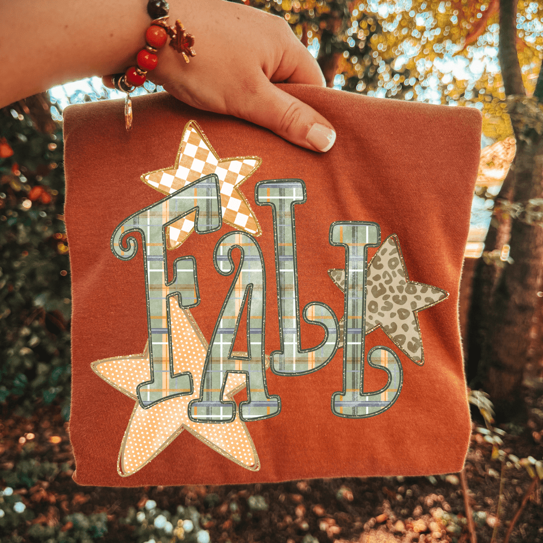 DEAL OF THE DAY - Whimsy Fall Stars Yam Tee (FINAL SALE) - Tees - The Red Rival