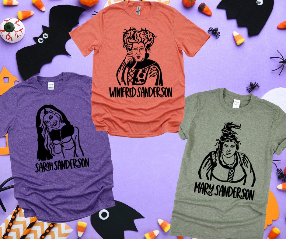 *DOTD* Sanderson Sisters Tees - Tees - The Red Rival