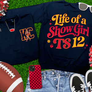 Front/Back Life of a Showgirl TS12 (Pick Your Color & Style) - Wholesale - The Red Rival