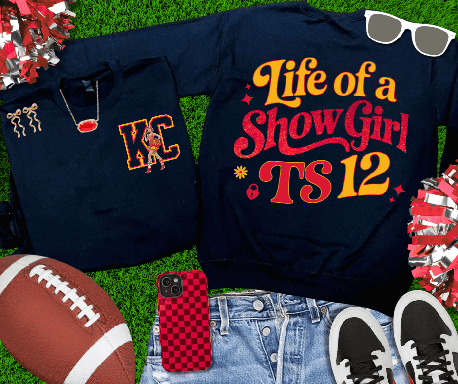 Front/Back Life of a Showgirl TS12 (Pick Your Color & Style) - Wholesale - The Red Rival