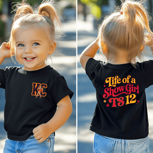 Front/Back Life of a Showgirl TS12 (Pick Your Color & Style) - Wholesale - The Red Rival