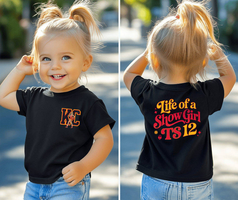 Front/Back Life of a Showgirl TS12 (Pick Your Color & Style) - Wholesale - The Red Rival