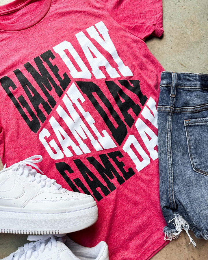 Game Day Repeat Red Tee - Tees - The Red Rival