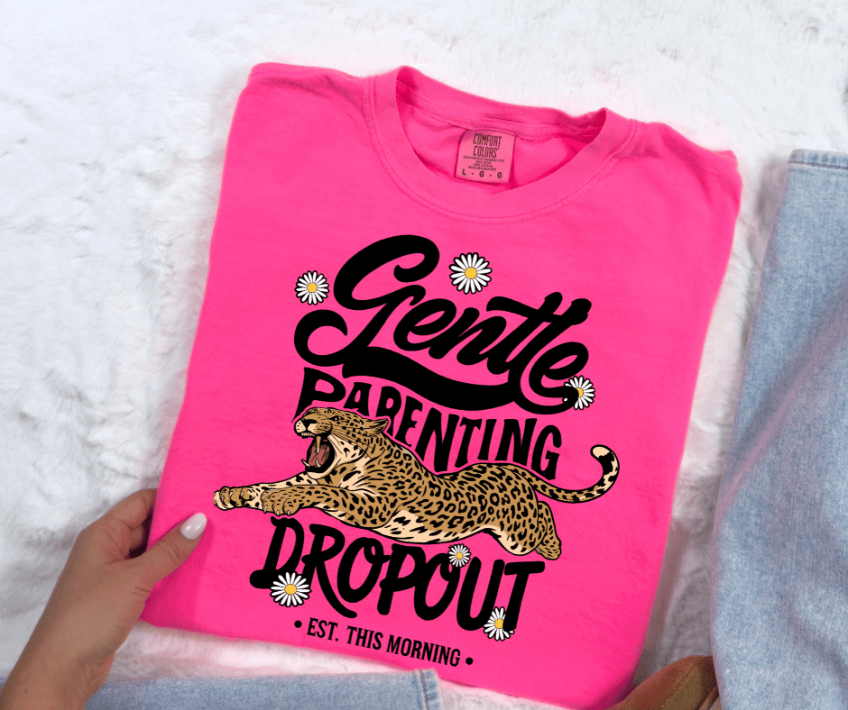 Gentle Parenting Dropout Graphic Tee - Graphic Tee - The Red Rival