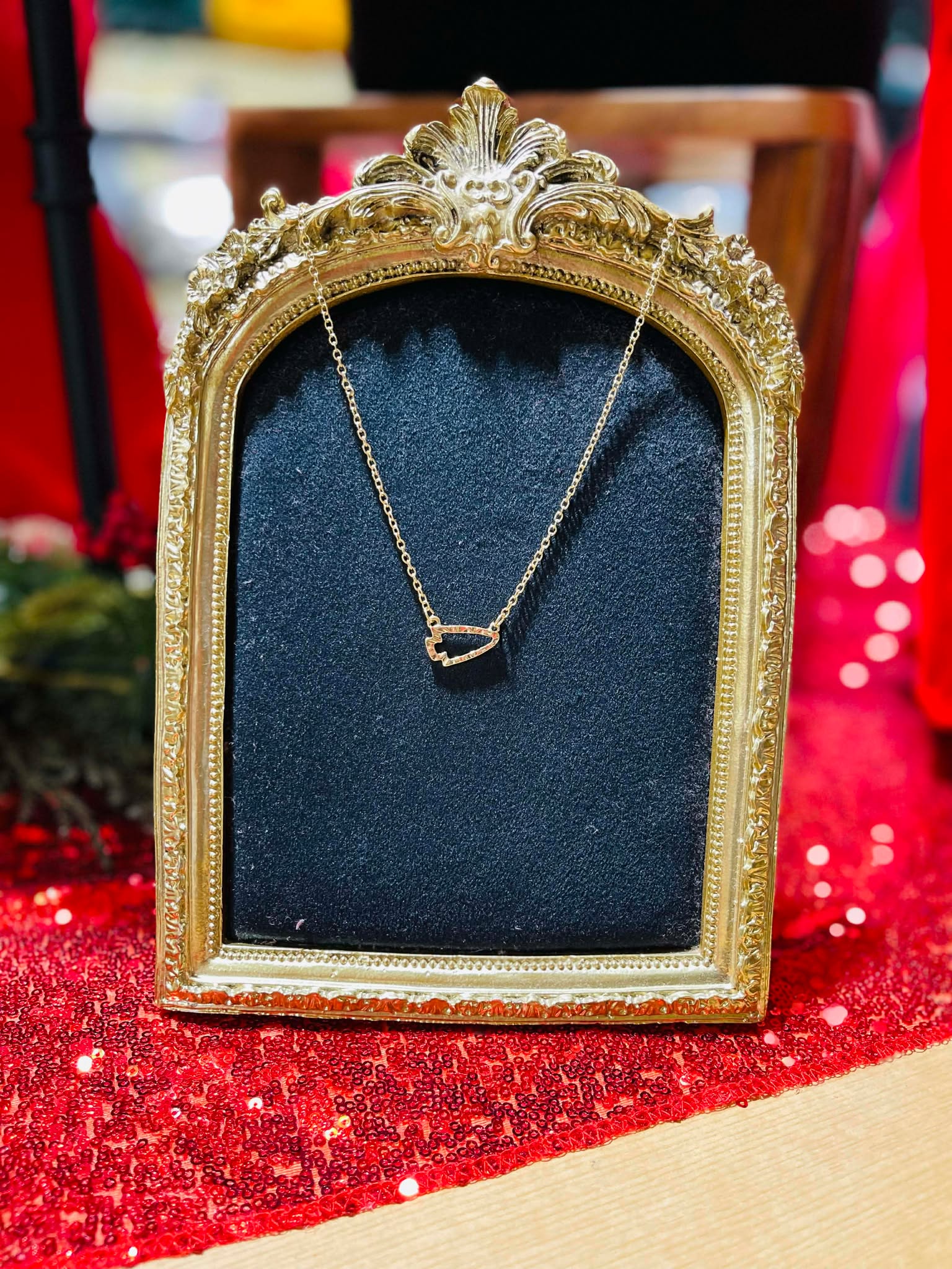 Gold Arrowhead Necklace - Apparel & Accessories - The Red Rival