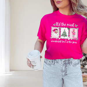 Green Doodle It's the Most Wonderful Time of the Year Tee or Sweatshirt - Graphic Tee - The Red Rival