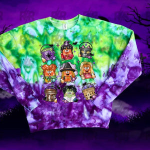 Hocus Pocus Halloween Nuggies Monster Mash Tie Dye (MULTIPLE STYLES) - Tees - The Red Rival