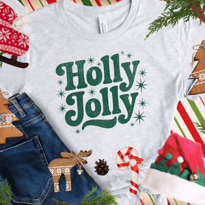 HOLLY JOLLY GREEN INK (Select your Color & Style) - The Red Rival