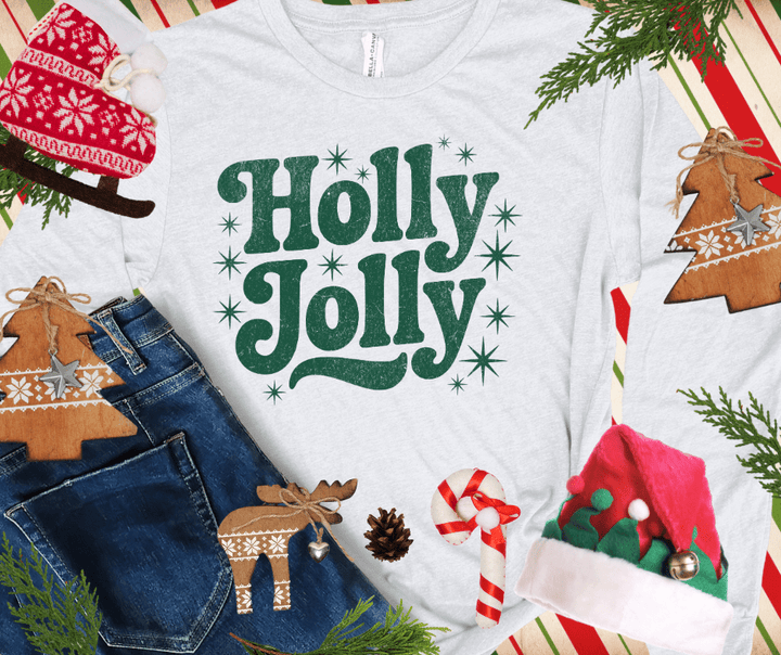 HOLLY JOLLY GREEN INK (Select your Color & Style) - The Red Rival