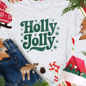 HOLLY JOLLY GREEN INK (Select your Color & Style) - The Red Rival