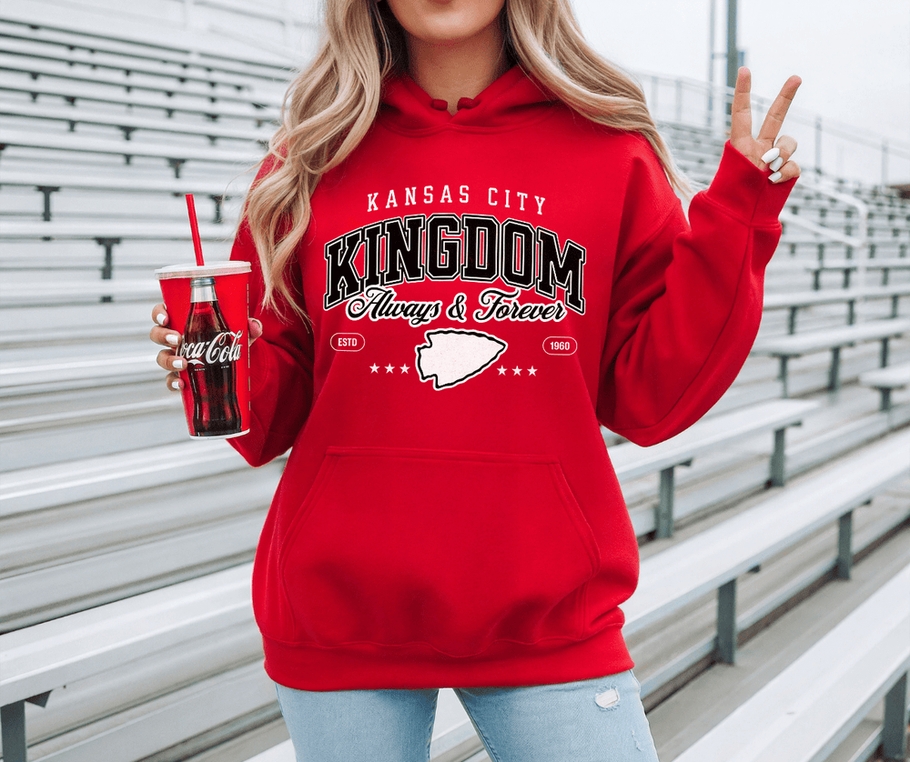 Hoodie Always & Forever KC Kingdom (Choose Your Color) - The Red Rival