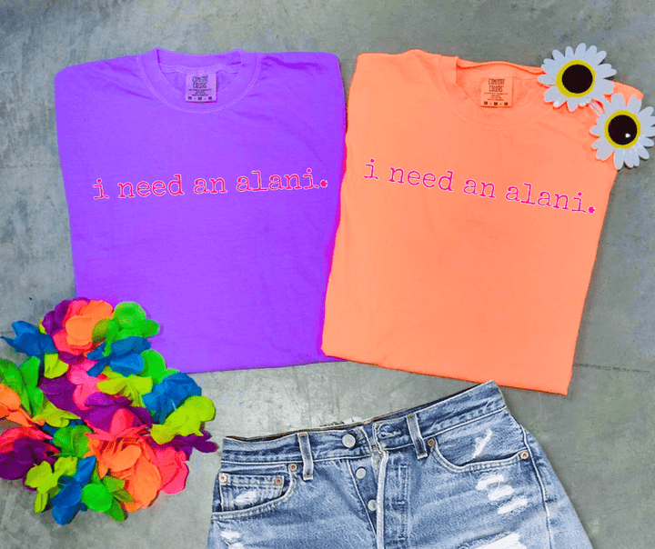 i need an alani. (Pick your tee color) - Graphic Tee - The Red Rival