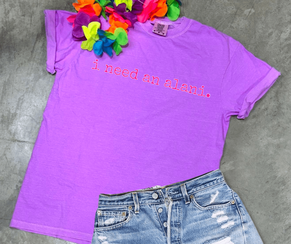 i need an alani. (Pick your tee color) - Graphic Tee - The Red Rival