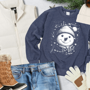 It's the Most Wonderful Time Snowman (Choose your Style & Color) - Graphic Tee - The Red Rival