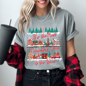 It's the Most Wonderful Time Village Houses (Pick your color & style) - The Red Rival