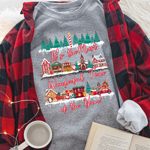 It's the Most Wonderful Time Village Houses (Pick your color & style) - The Red Rival