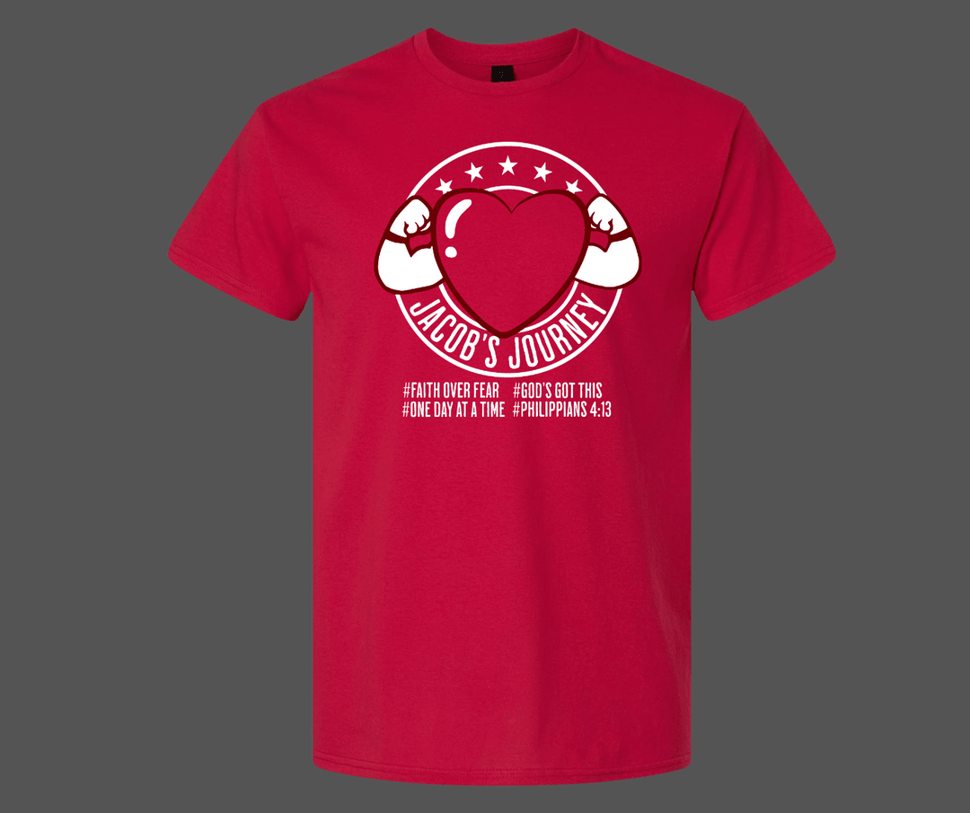 Jacob's Journey (Tee or Sweatshirt) - ROUND 1 - (DO NOT USE DISCOUNT CODES ON THESE SHIRTS) - The Red Rival
