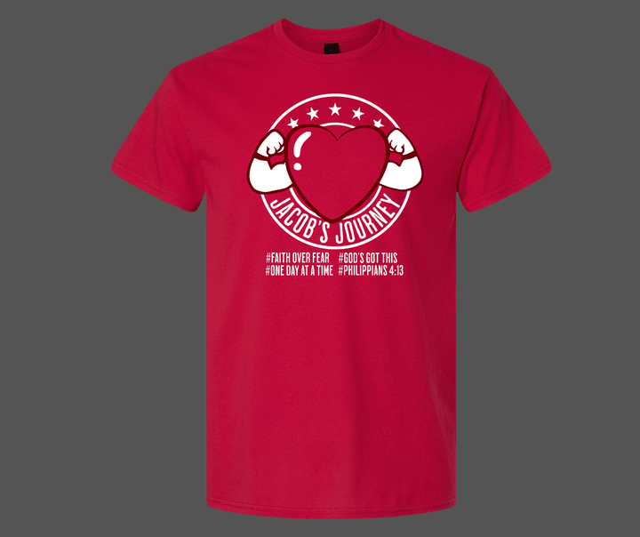 Jacob's Journey (Tee or Sweatshirt) - ROUND 1 - (DO NOT USE DISCOUNT CODES ON THESE SHIRTS) - The Red Rival