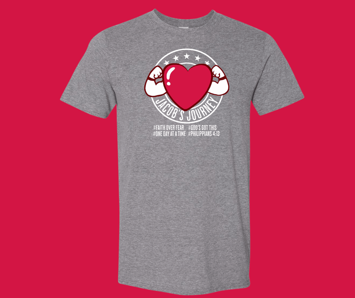 Jacob's Journey (Tee or Sweatshirt) - ROUND 1 - (DO NOT USE DISCOUNT CODES ON THESE SHIRTS) - The Red Rival