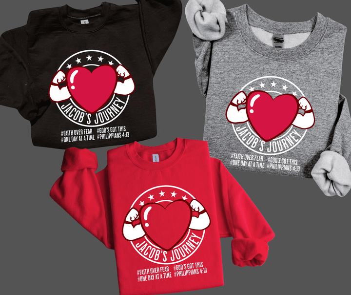 Jacob's Journey (Tee or Sweatshirt) - ROUND 1 - (DO NOT USE DISCOUNT CODES ON THESE SHIRTS) - The Red Rival