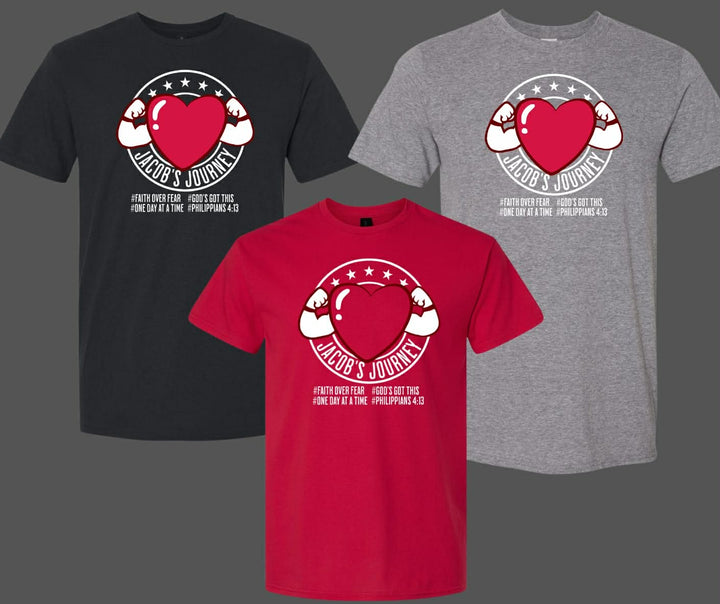 Jacob's Journey (Tee or Sweatshirt) - ROUND 1 - (DO NOT USE DISCOUNT CODES ON THESE SHIRTS) - The Red Rival