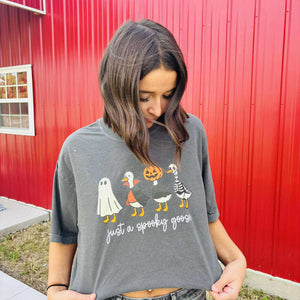 Just a Spooky Goose Characters - Graphic Tee - The Red Rival