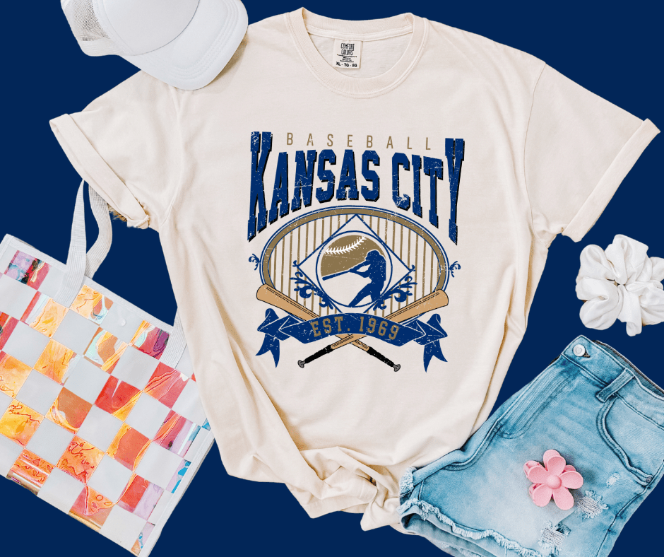 Kansas City Baseball est. 1969 - Graphic Tee - The Red Rival