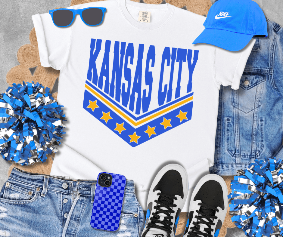 Kansas City Baseball V - Stars - Tees - The Red Rival