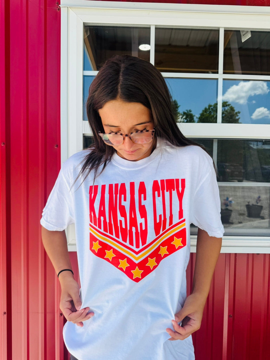 Kansas City Football V - Stars - Tees - The Red Rival