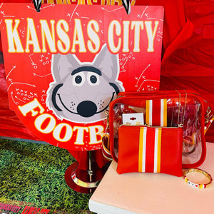 Kansas City Football Wolf Door Sign - Apparel & Accessories - The Red Rival