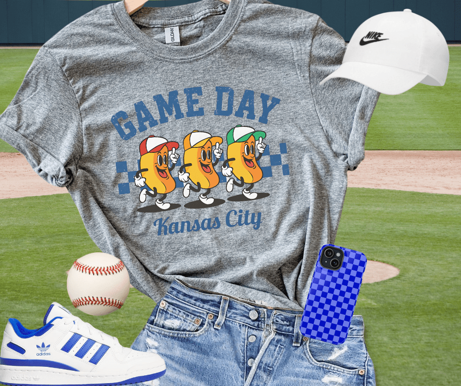 Kansas City Game Day Hotdog Race - Tees - The Red Rival