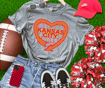 Kansas City Heart Sign - Tees - The Red Rival