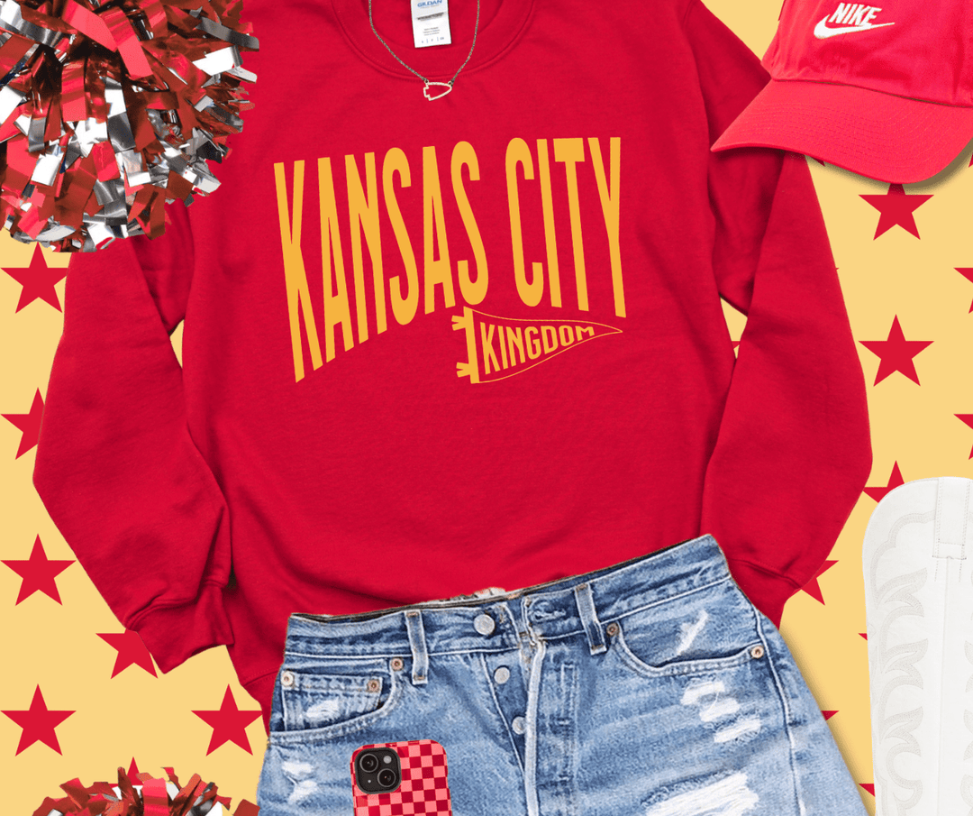 Kansas City Kingdom Pennant (Pick Your Style) - The Red Rival