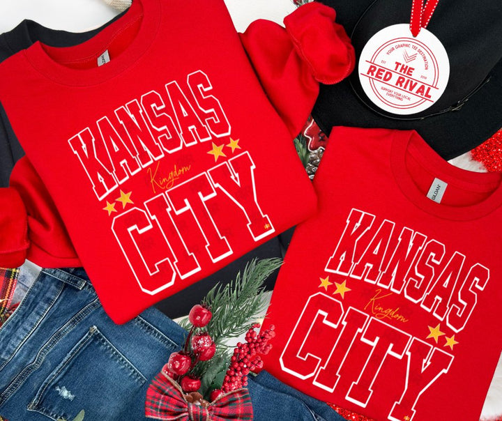 Kansas City Kingdom RED Sweatshirt or Tshirt (FINAL SALE) - Wholesale - The Red Rival