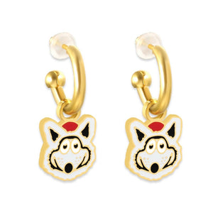 Kansas City Mascot Huggie Hoop Earring - Apparel & Accessories - The Red Rival