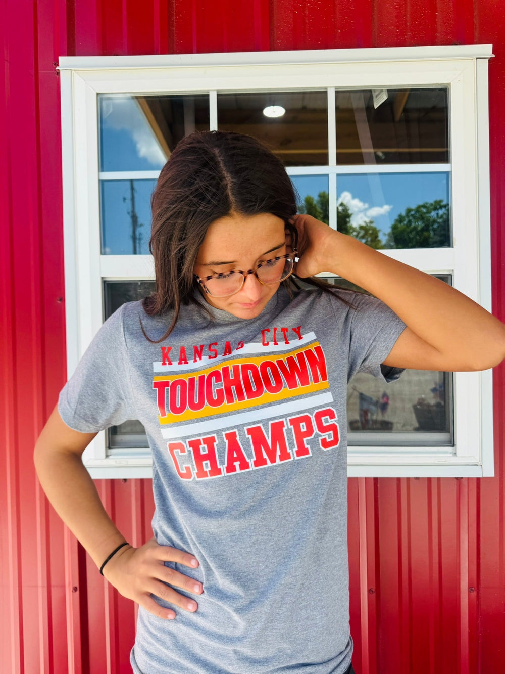 Kansas City Touchdown Champs (Pick Your Tee Color) - Tees - The Red Rival