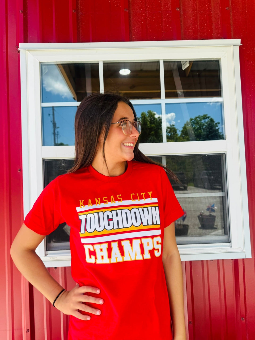 Kansas City Touchdown Champs (Pick Your Tee Color) - Tees - The Red Rival