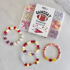 Kc Game Day Friendship Bead Kit - Apparel & Accessories - The Red Rival
