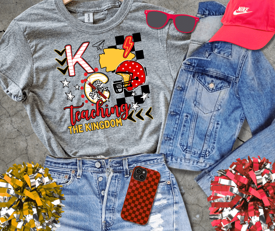 KC Teaching the Kingdom Collage - Tees - The Red Rival