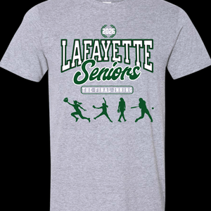 Lafayette Seniors Softball The Final Inning Front/Back - Wholesale - The Red Rival