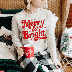 Merry & Bright RED INK (Select your Color & Style) - The Red Rival