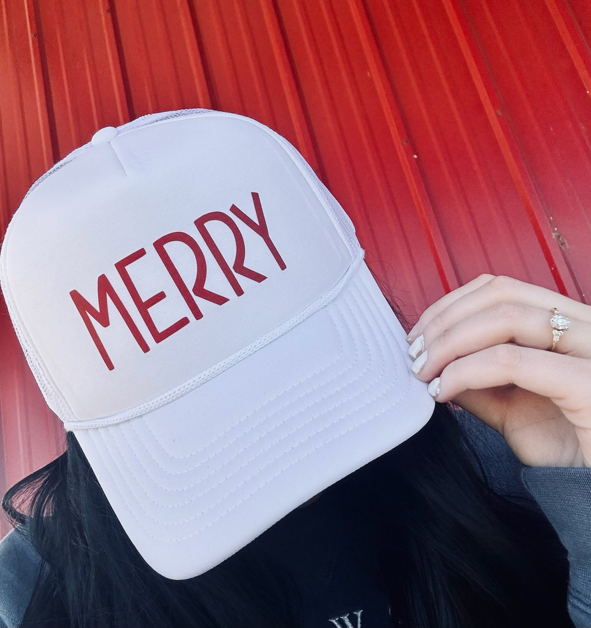 "Merry" Christmas Hat - Apparel & Accessories - The Red Rival